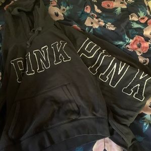 VS PINK HOODIE AND SWEATPANTS